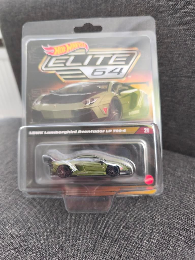 Hot Wheels Elite64 Lamborghini LBWK, Ophalen of Verzenden, Nieuw, Auto