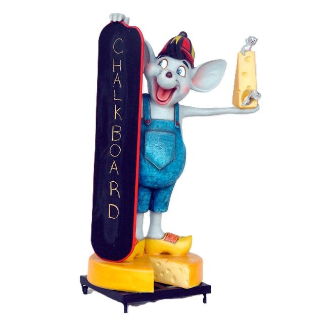 Mouse w Cheese Life Size – Kaas Hoogte 168 cm, Ophalen, HorecaBeelden, Overige typen, Nieuw