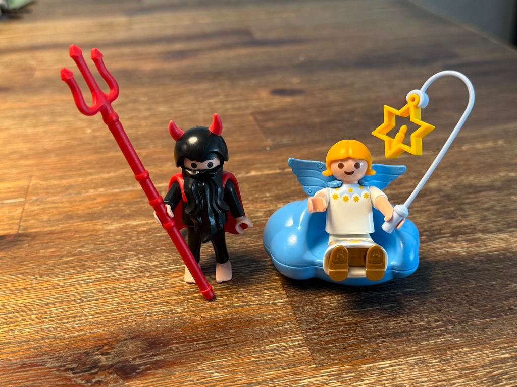 Playmobil Special Plus 5411 Engel en Duivel, Ophalen of Verzenden, Gebruikt, Complete set