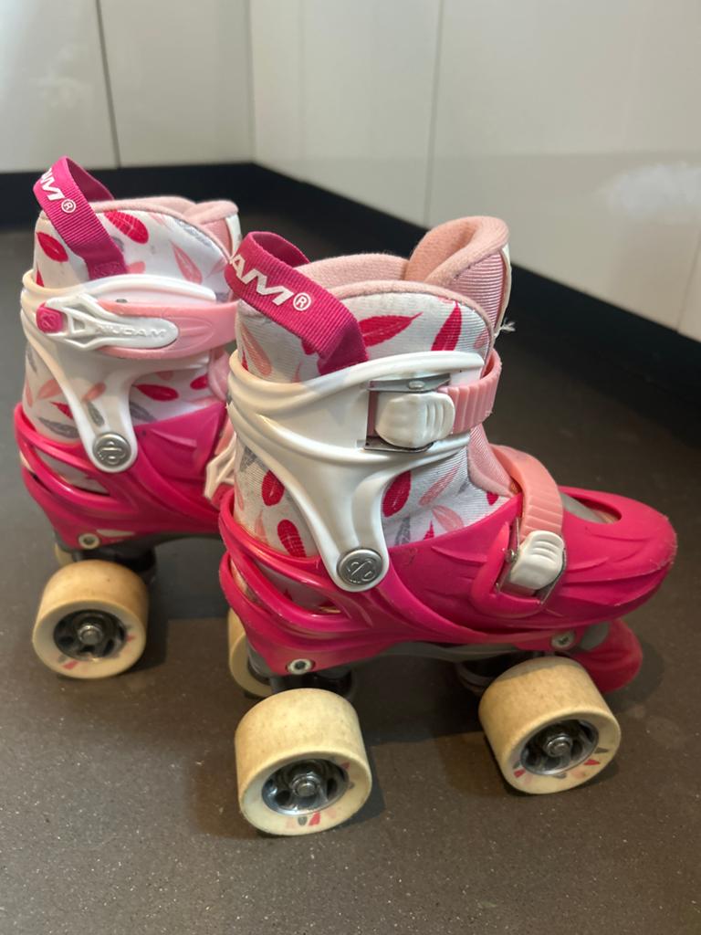 NIJDAM verstelbare rolschaatsen maat 25-28, Kinderen en Baby's, Speelgoed | Buiten | Rolschaatsen, Ophalen of Verzenden, Verstelbaar