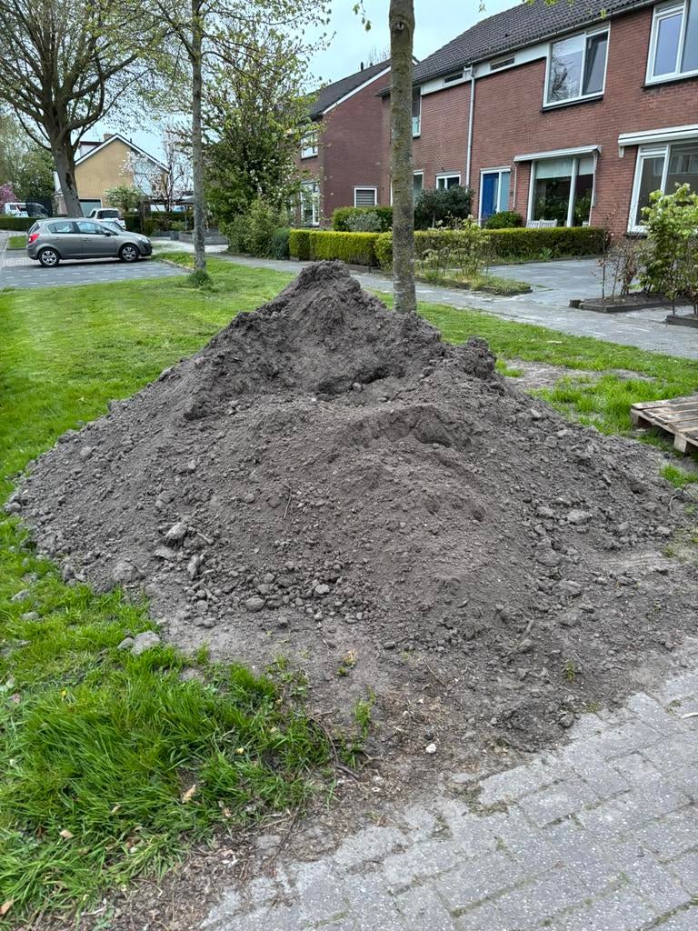 Zwarte grond, Tuin en Terras, Zand, Ophalen, Zo goed als nieuw, Overige typen