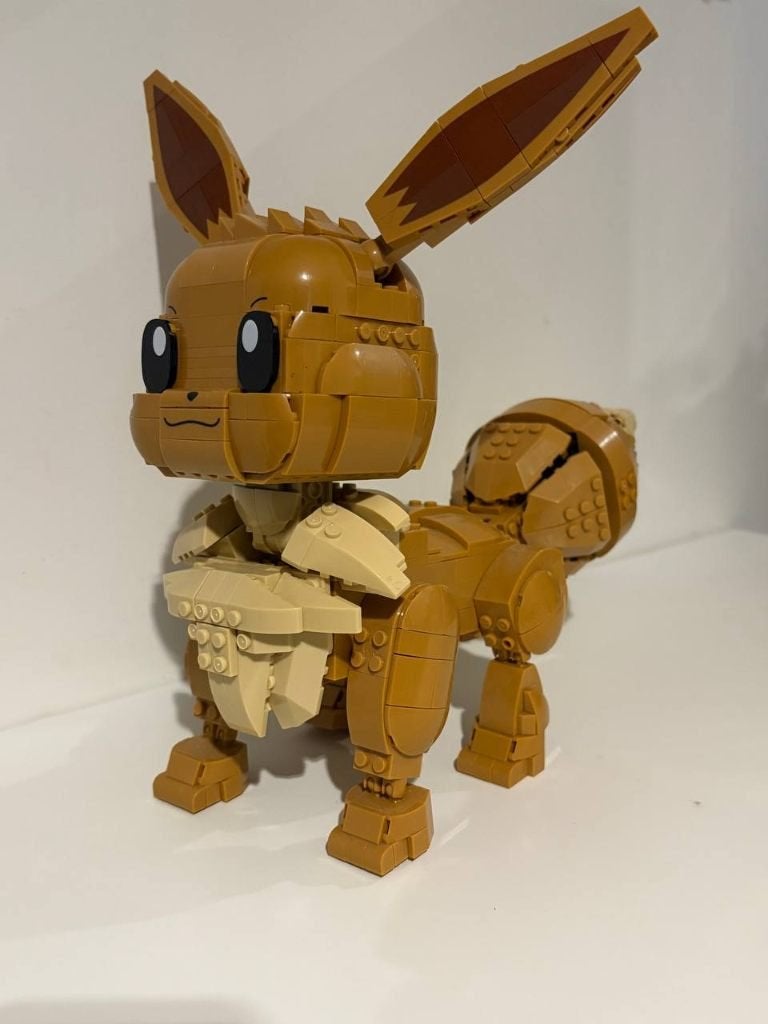 MEGA Pokémon Jumbo Eevee (GMD86) Geen Lego!, Ophalen of Verzenden, Zo goed als nieuw, Overige typen