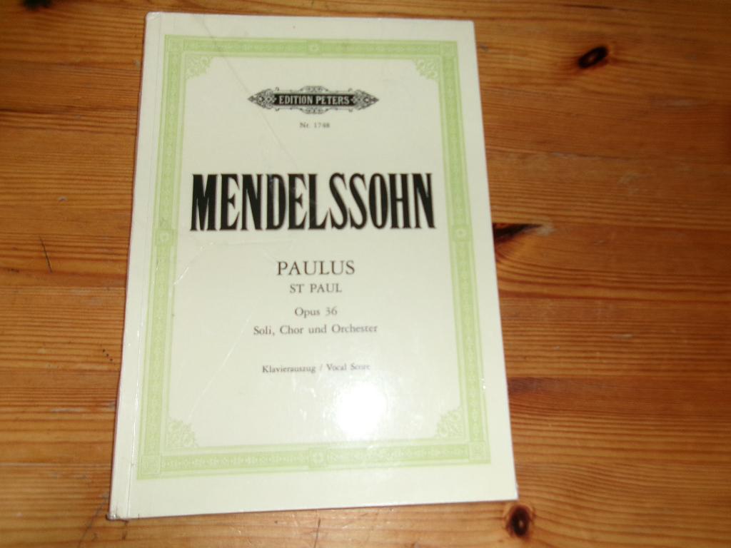 Mendelssohn - paulus op. 36, Muziek en Instrumenten, Klassiek, Ophalen of Verzenden, Artiest of Componist, Gebruikt