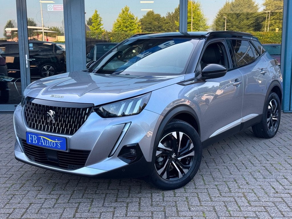 Peugeot 2008 1.2 PureTech GT-Line Airco Cruise Navi Lmv A.Ca, Auto's, Peugeot, Bedrijf, Te koop, ABS, Achteruitrijcamera, Airbags