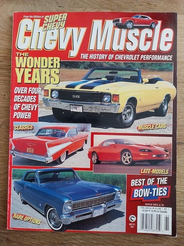 Chevy Muscle Classic American Tijdschrift Oldtimer Catalogus, Boeken, Auto's | Boeken, Ophalen of Verzenden, Gelezen, Algemeen