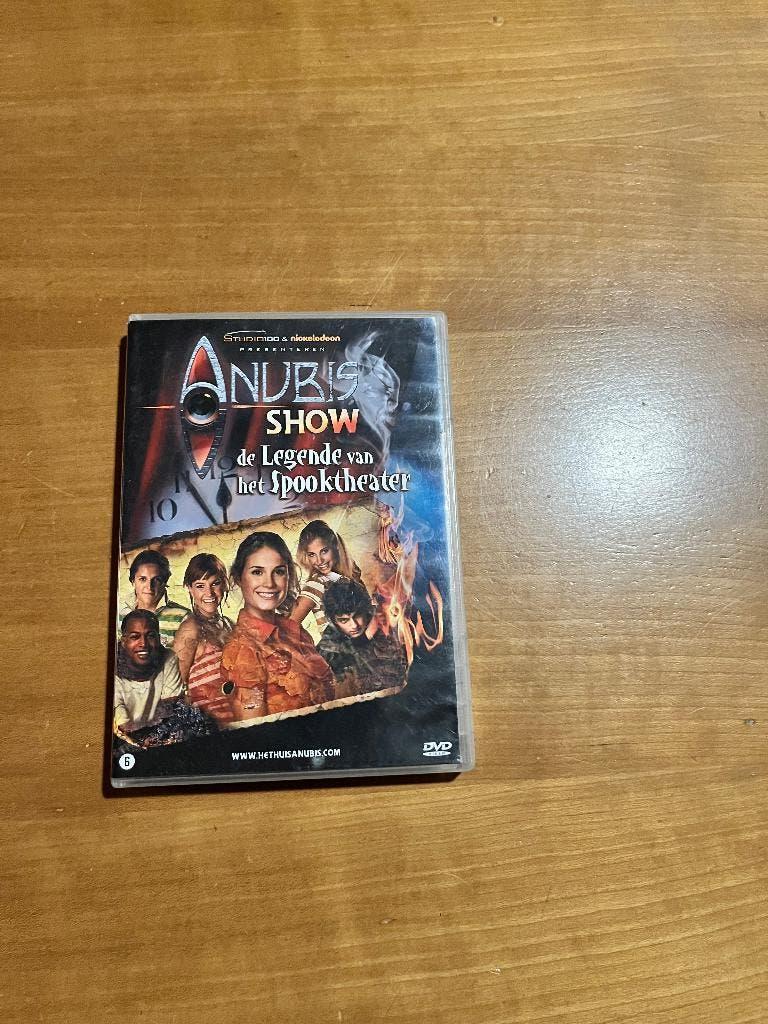 DVD Anubis show de Legende van het Spooktheater, Overige genres, Ophalen of Verzenden, Zo goed als nieuw, Vanaf 6 jaar