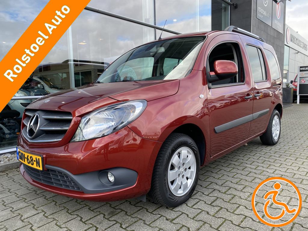 Mercedes-Benz Citan Tourer 3+1 Rolstoelauto 112 Ambiente Aut, Bedrijf, Geïmporteerd, Rood, Voorwielaandrijving