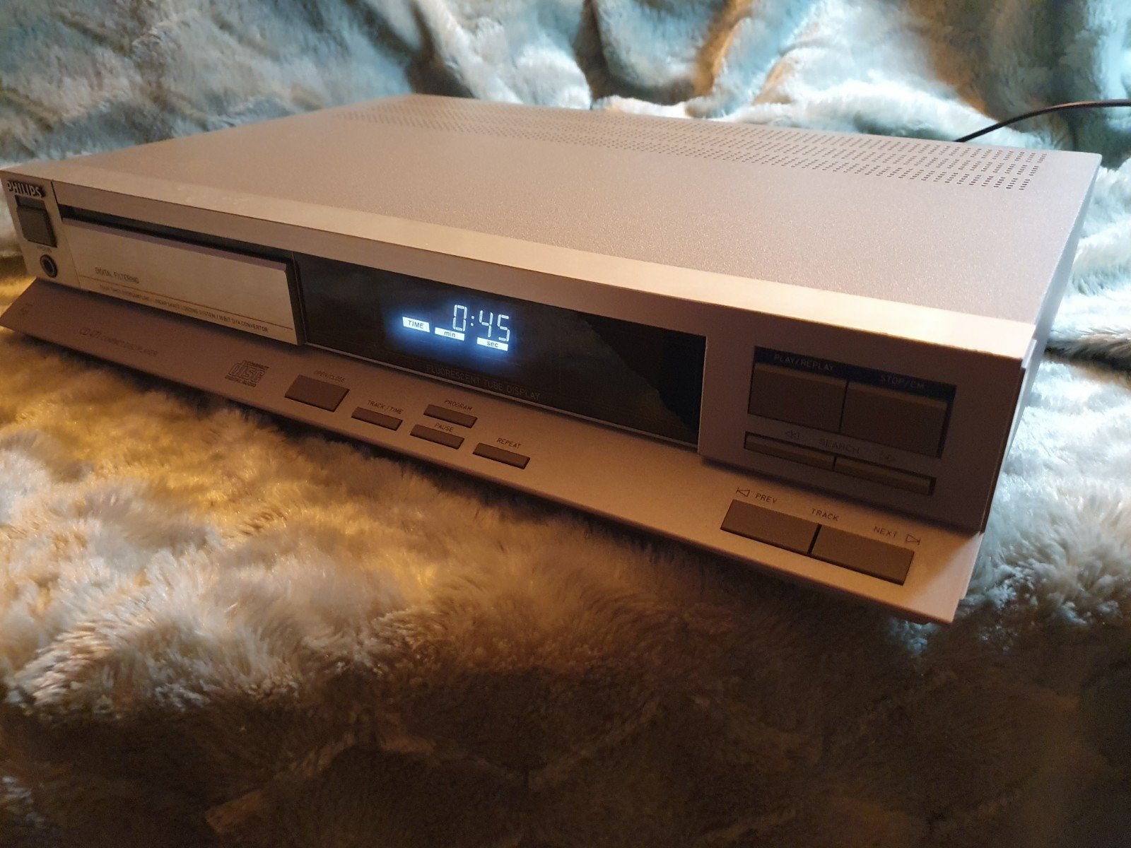 Philips CD 471 Compact Disc Speler - Vintage Audio, Ophalen, Zo goed als nieuw, Philips