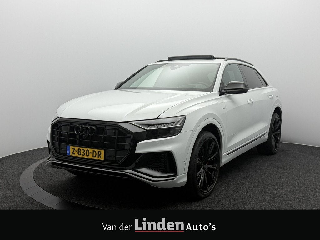 Audi Q8 60 TFSI e quattro Pro Line S Competition | Trekhaak, Auto's, Audi, Bedrijf, Te koop, Q8, 360° camera, 4x4, ABS, Achteruitrijcamera