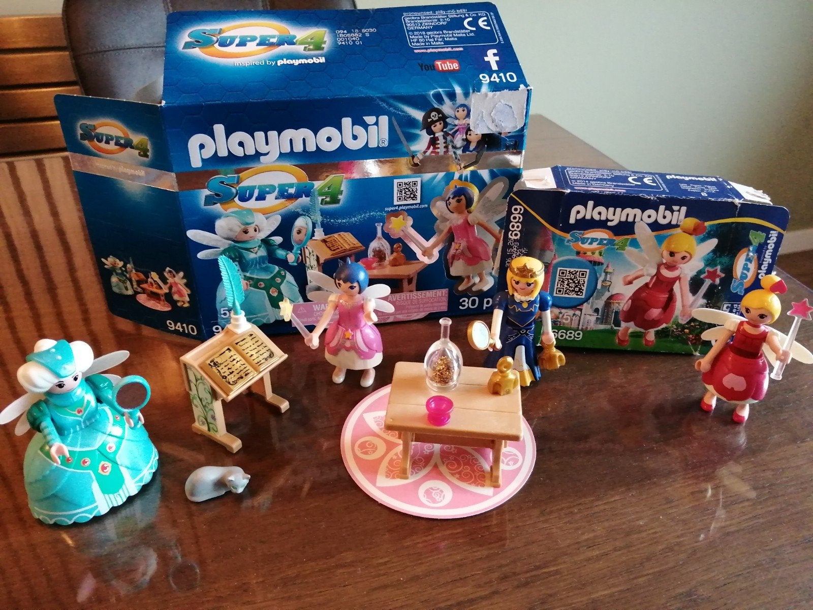 Playmobil 9410 feeënkoningin prinses Super 4, Ophalen of Verzenden, Zo goed als nieuw