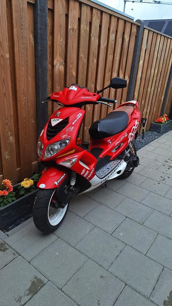 Peugeot Speedfight 2 70cc, Fietsen en Brommers, Scooters | Peugeot, Ophalen, Tweetakt, Gebruikt, Maximaal 45 km/u