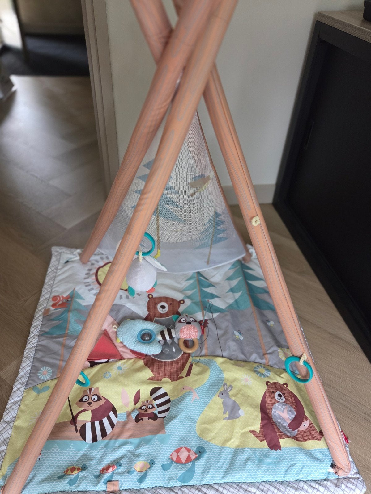 Leuke kinder deken met speelboog. Speelkleed, Ophalen, Zo goed als nieuw, Speelkleed