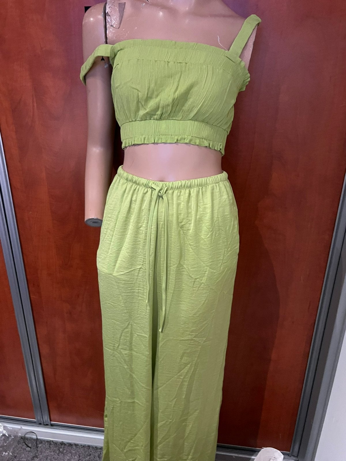 Hunkemöller pyjama broek xs top m, F, G, Ophalen of Verzenden, Zo goed als nieuw
