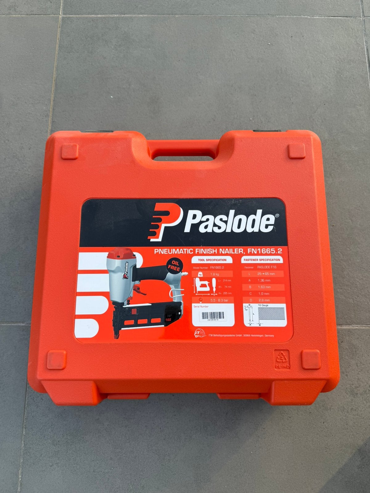 Paslode Brad Tacker FN/650.2, Ophalen of Verzenden, Zo goed als nieuw