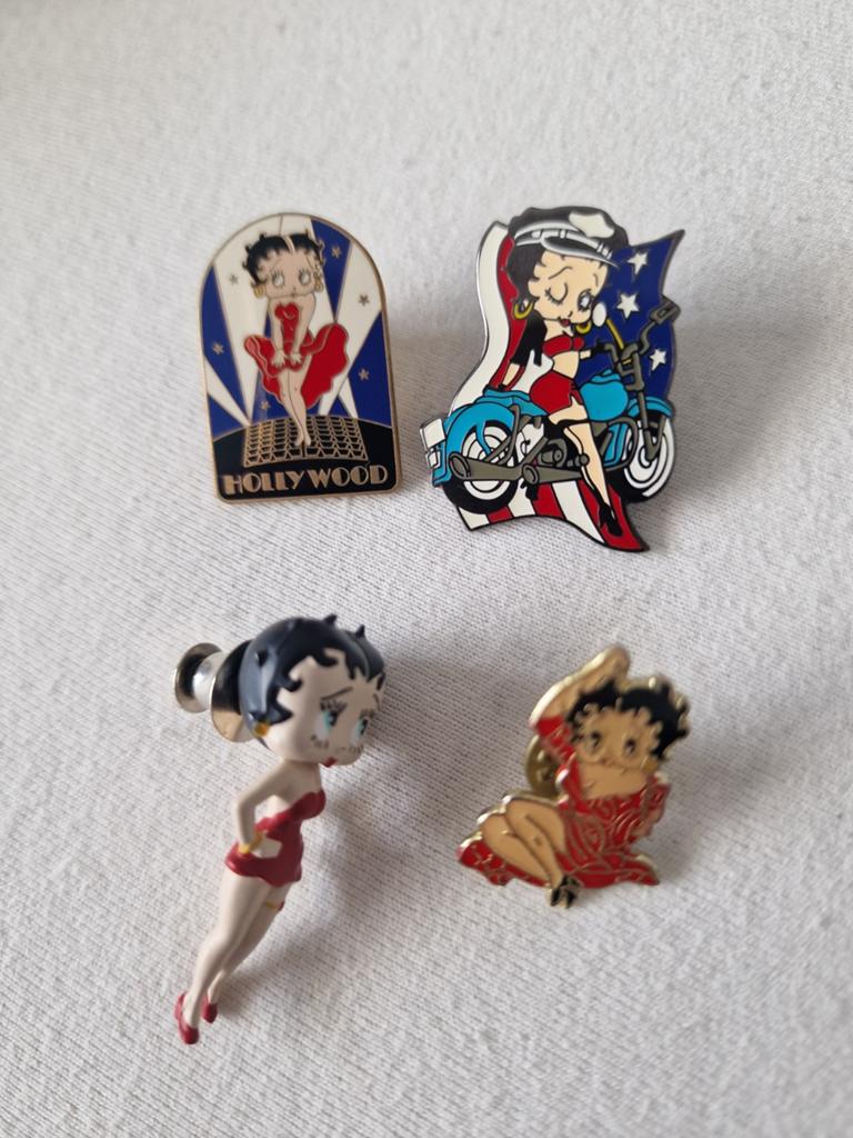 Broches/pins Betty Boop, Ophalen, Zo goed als nieuw, Overige onderwerpen