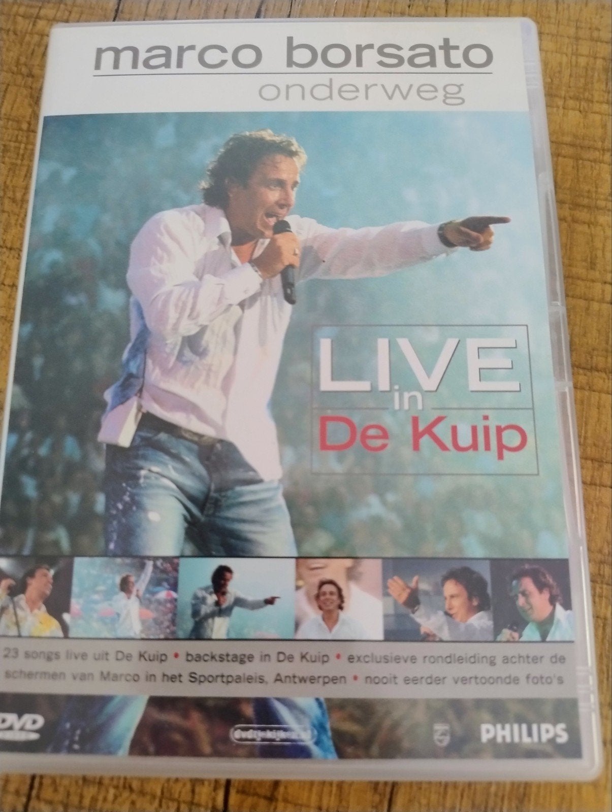 Marco Borsato - Onderweg Live in De Kuip DVD, Cd's en Dvd's, Gebruikt, Alle leeftijden, Concert, Inclusief doosje