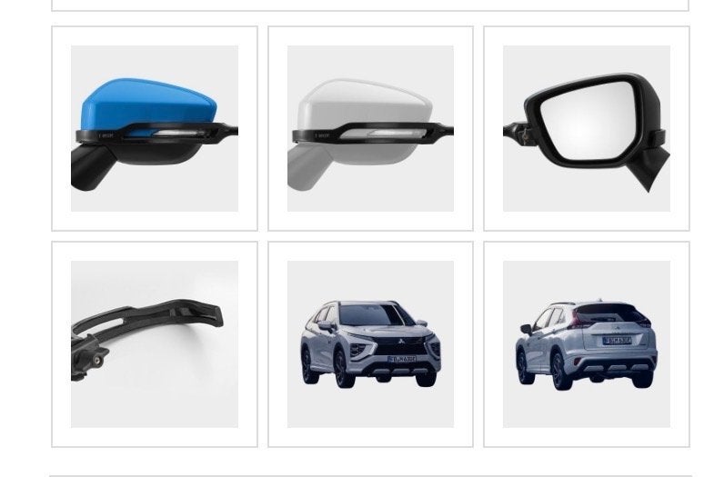 EMUK Caravan spiegels voor Mitsubishi Eclipse Cross (2021+), Ophalen of Verzenden, Zo goed als nieuw