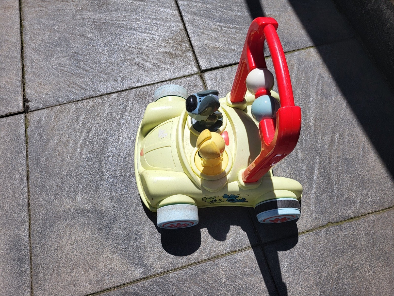 Loopwagen woezel en pip met geluid en wieltjes, Ophalen