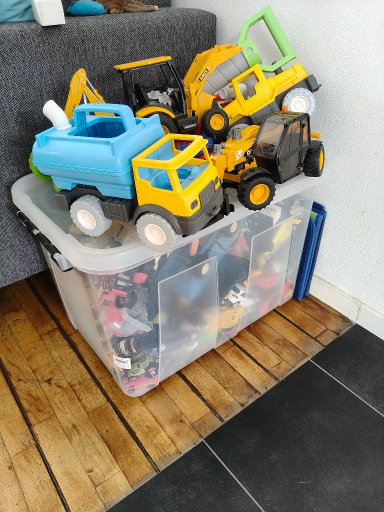 Bak vol auto's, Ophalen, Zo goed als nieuw