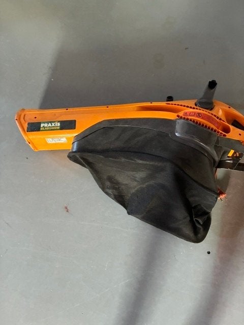 blad blazer, Ophalen, Zo goed als nieuw, Elektrisch, Met opvangzak