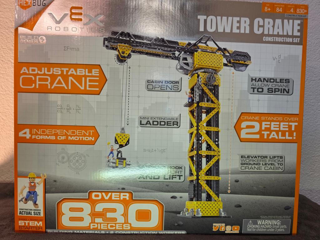 VEX Robotics Tower Crane Bouwset - Nieuw in doos, Ophalen of Verzenden, Nieuw, Overige merken