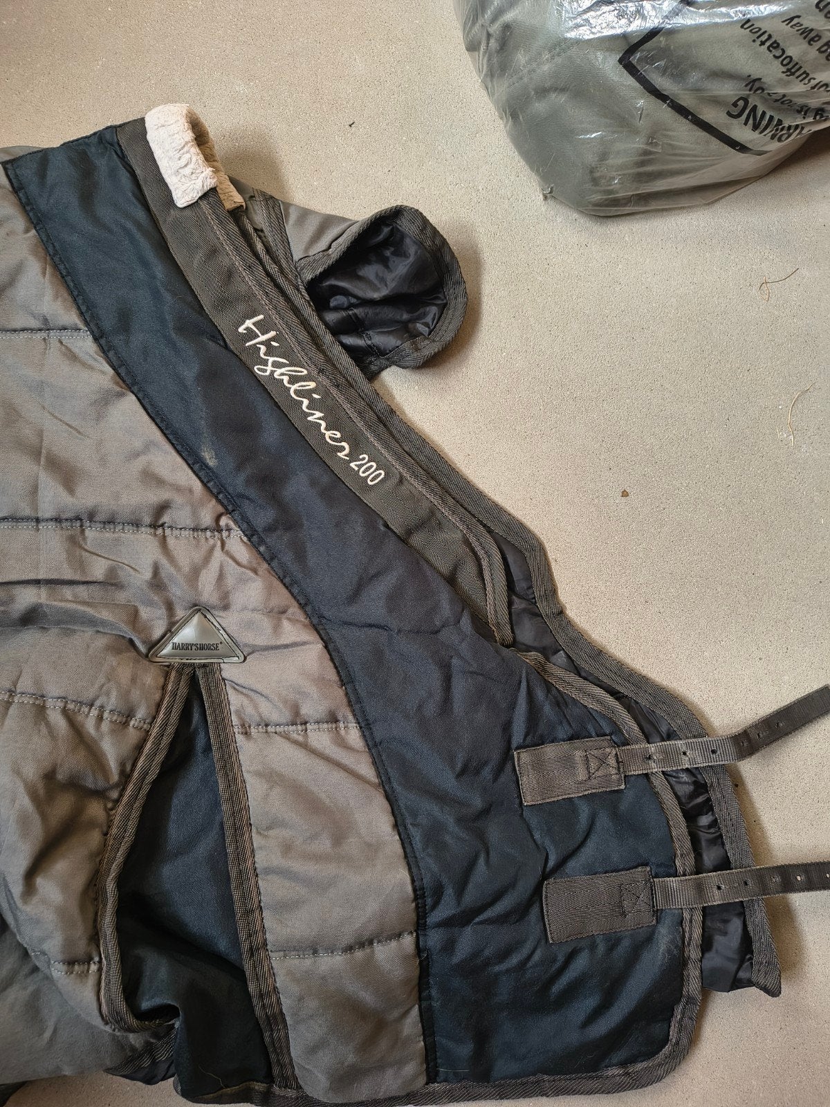 3 Harry horse highliners 205, Dieren en Toebehoren, Dubbele borstsluiting, Ophalen of Verzenden, Harry's Horse, Staldeken
