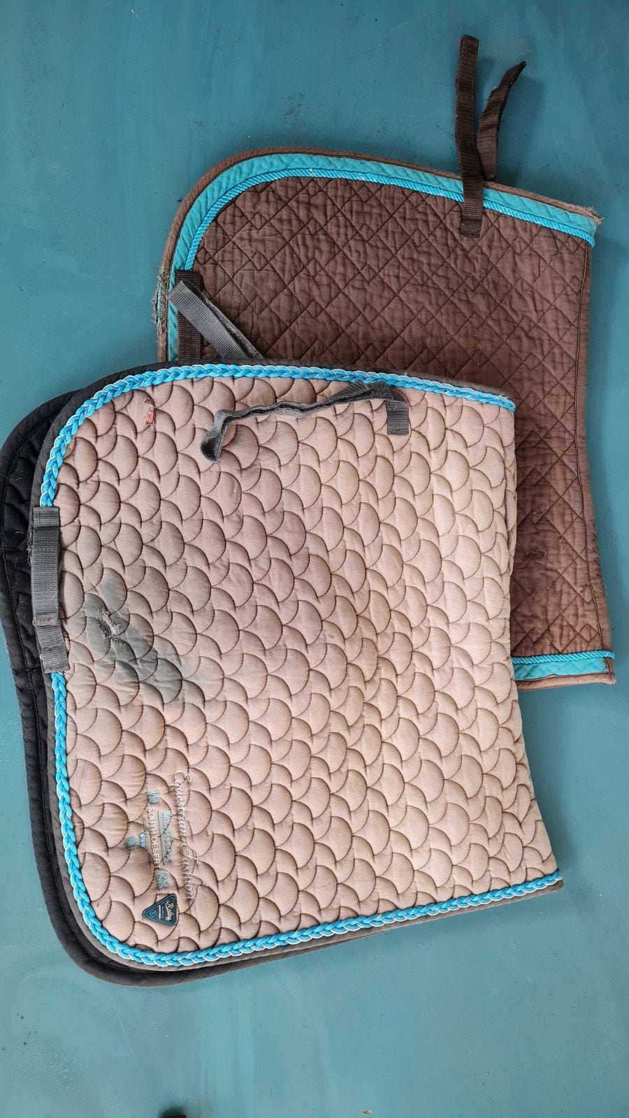 3 sjabrakjes Full Dressuur, Dieren en Toebehoren, Full (L), Ophalen, Gebruikt, Dressuurdekje