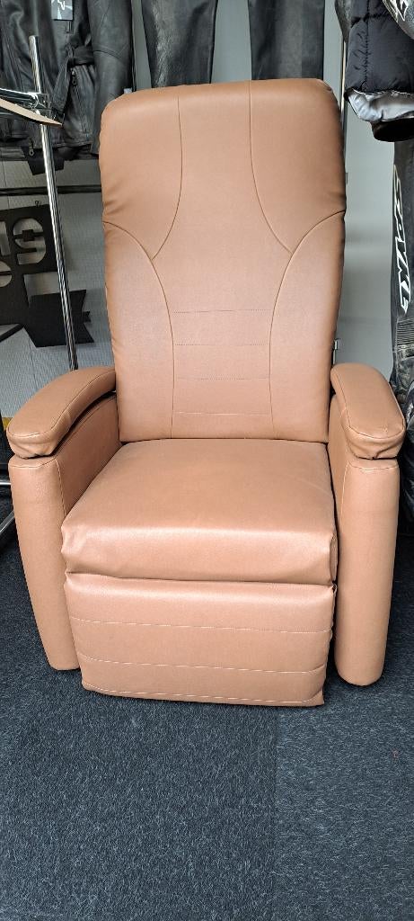 Relax fauilteul Fitform, Ophalen, Gebruikt, Minder dan 75 cm, Leer