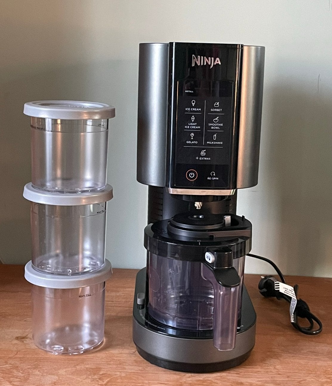 Zgan Ninja Creami ijsmachine, Witgoed en Apparatuur, IJsmachines, Ophalen, Zo goed als nieuw