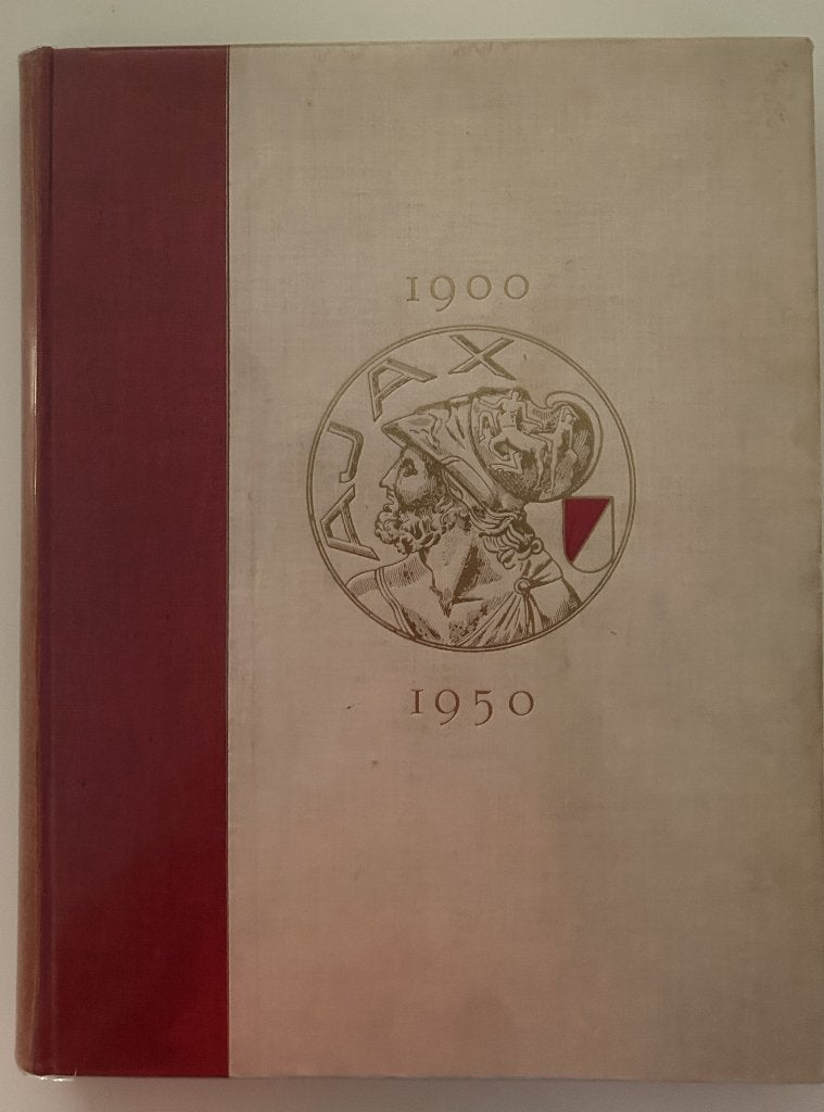 AJAX 1900 - 1950 Jubileumboek, Ophalen of Verzenden, Zo goed als nieuw, Ajax, Boek of Tijdschrift