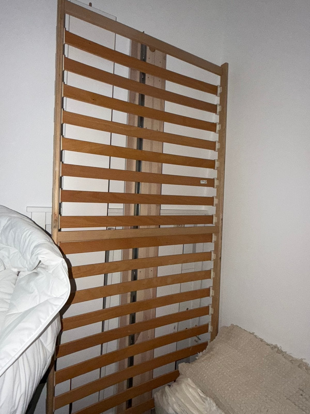 Ikes Hemnes bed 1 persoons (zonder lades), Ophalen, Zo goed als nieuw, Eenpersoons, 80 cm