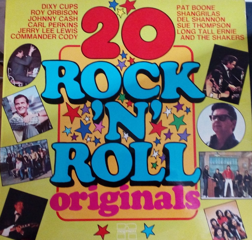 LP - 20 Rock 'N' Roll Originals - Diverse Artiesten, LP, Gebruikt, Ophalen of Verzenden, Complilatie