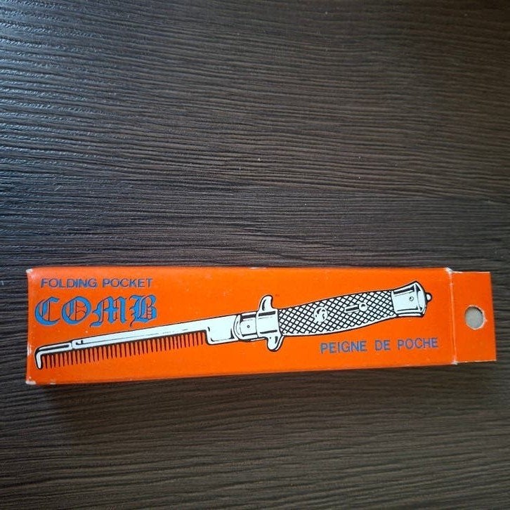 kammetje stoere kam van de kermis zakmeskam, Ophalen, Kam of Borstel