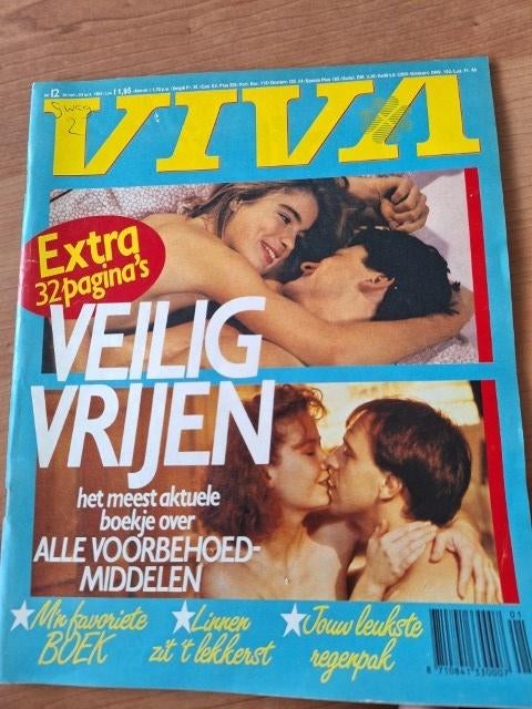 Viva 1984 Conny Vandenbos Marieke van den Pol Herman Brood, Verzenden, 1980 tot heden, Nederland, Tijdschrift