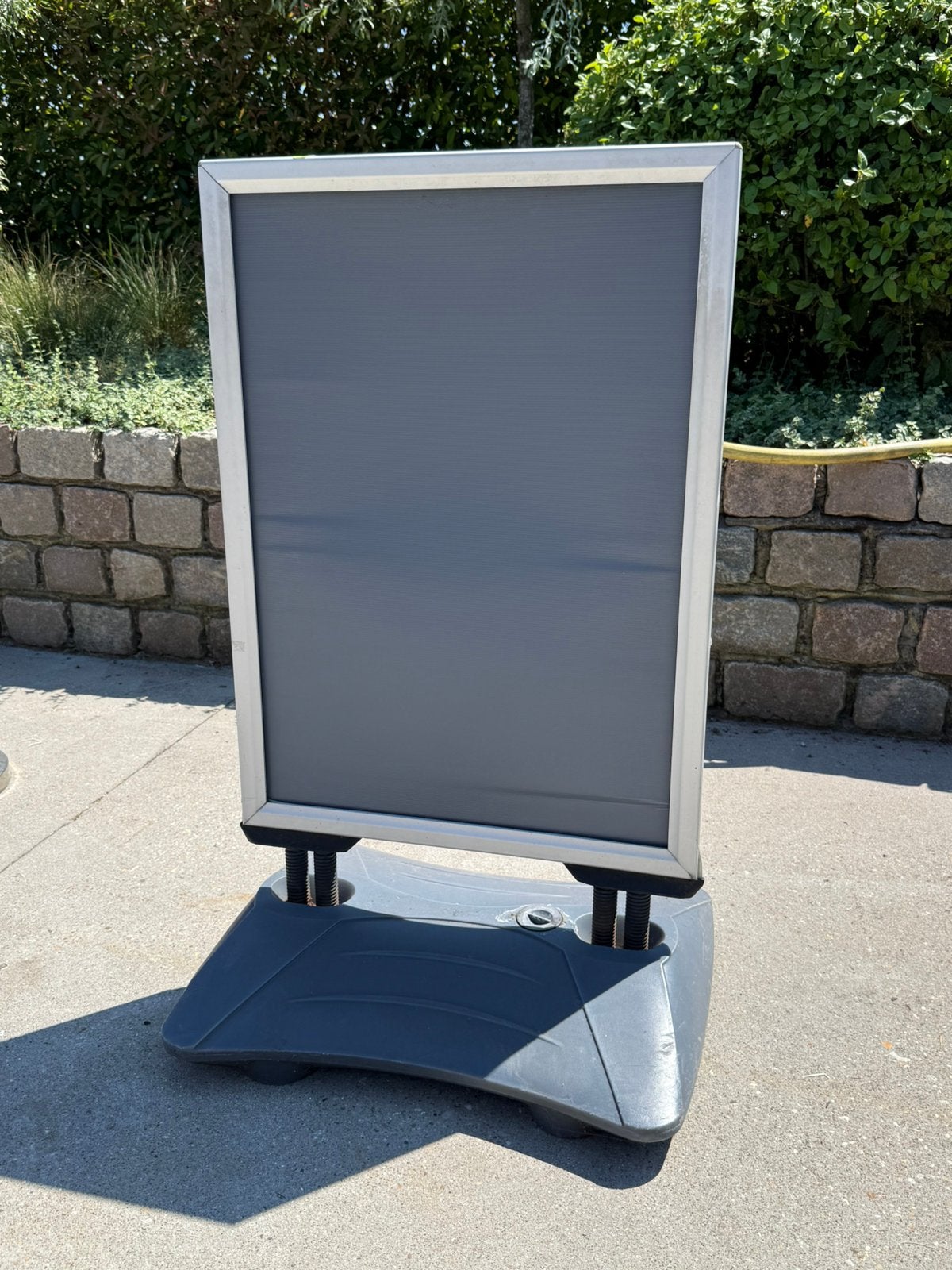 3X Stoepbord Reclamebord Watervoet Dubbelzijdig A1, Ophalen, Zo goed als nieuw
