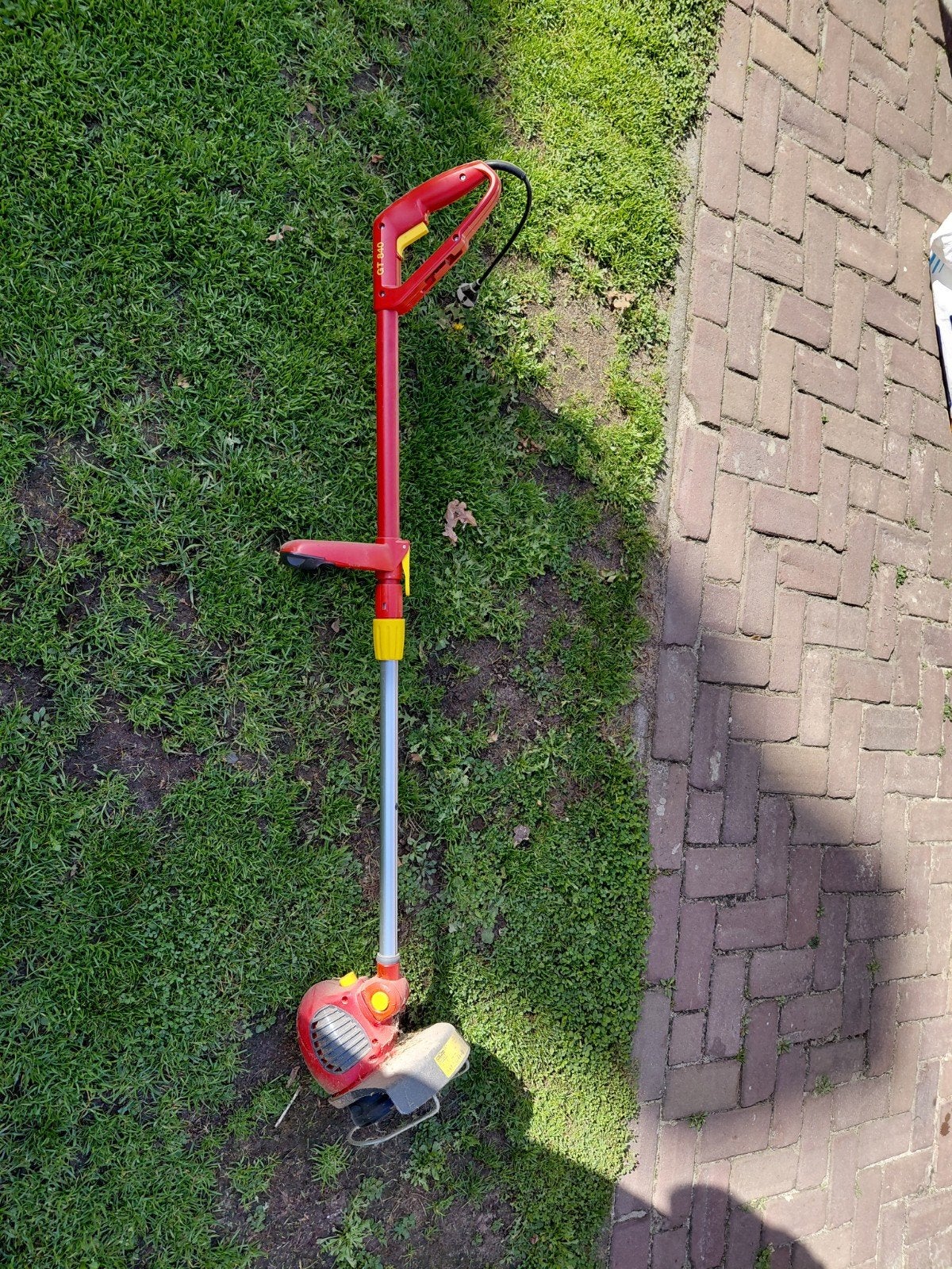 grastrimmer kantenmaaier wolf garden, Ophalen of Verzenden, Gebruikt, Elektrisch
