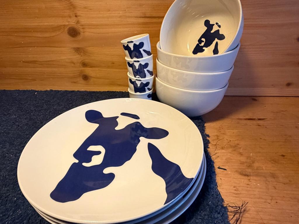 Koeien service, Ophalen