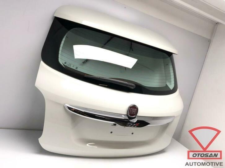 fiat 500 x 500x 2018 achterklep compleet wit otosan utrecht, Auto-onderdelen, Gebruikt, Deur, Stellantis Europe S.p.A., Ophalen of Verzenden