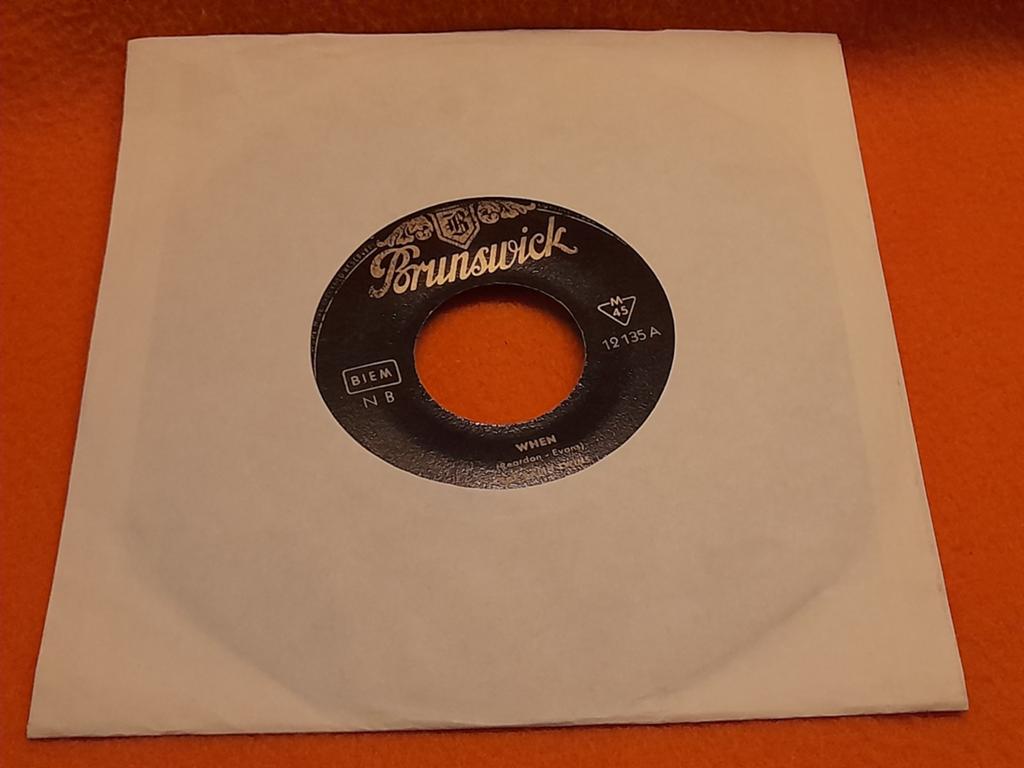 The Kalin Twins - When/Three 0'Clock thrill (1958), Originele persing, Ophalen of Verzenden, Gebruikt, Pop