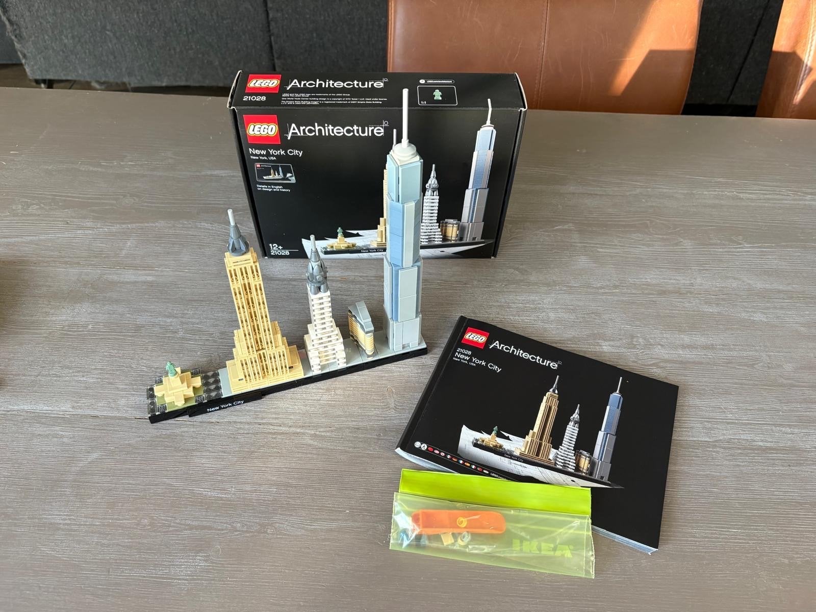 LEGO Architecture 21028 New York City Skyline, Lego, Architecture, Ophalen of Verzenden, Zo goed als nieuw