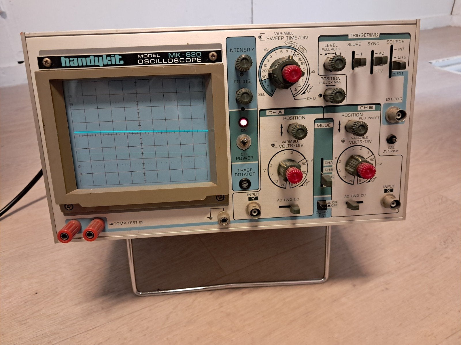 Handykit MK 620 Oscilloscoop 20 MHz, Doe-het-zelf en Verbouw, Meetapparatuur, Ophalen of Verzenden, Gebruikt, Elektriciteit