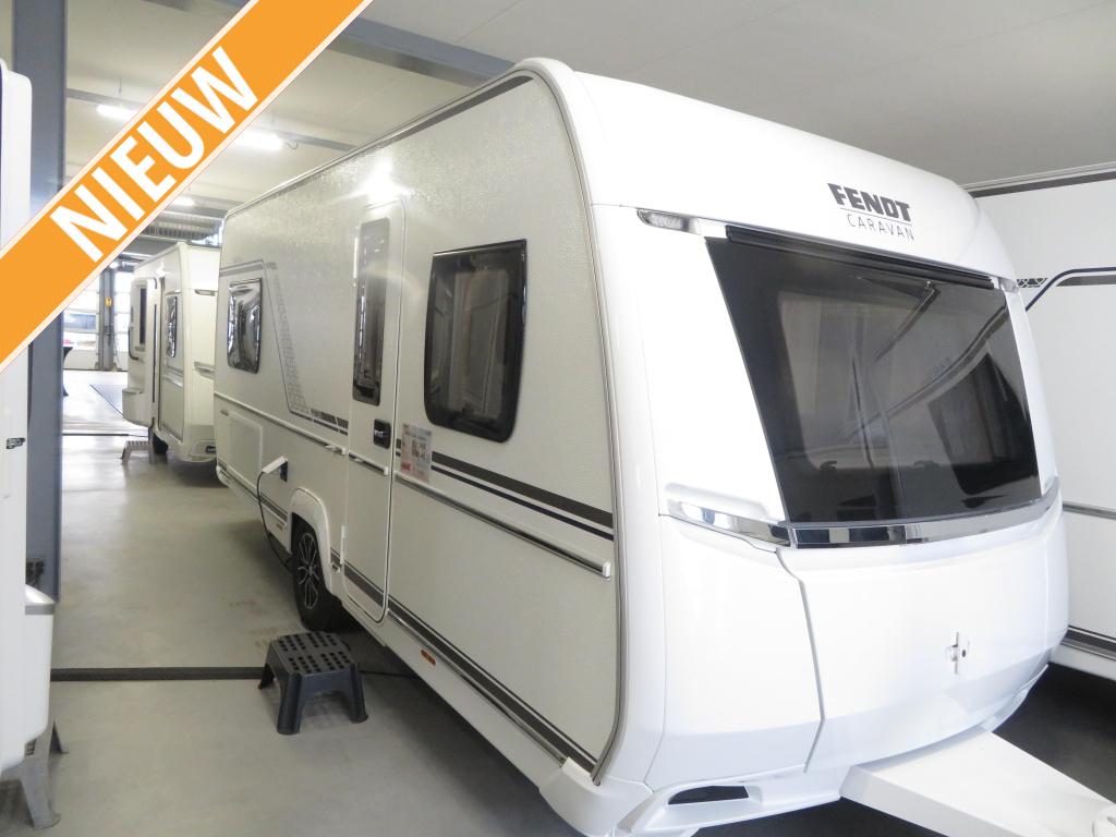 Fendt Bianco Selection 495 SG, Caravans en Kamperen, Caravans, tot en met 4, 1250 - 1500 kg, Standaardzit, Fendt, 2 aparte bedden