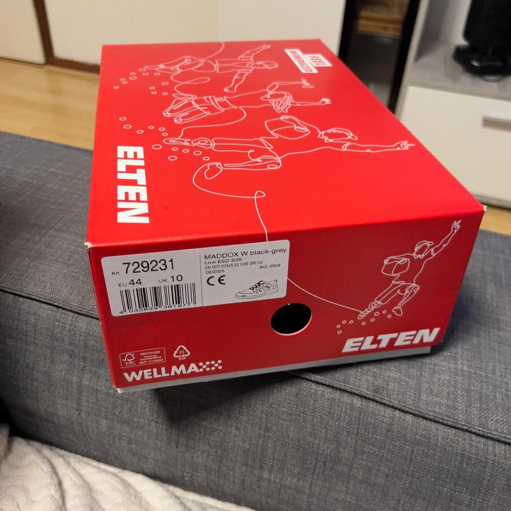 Nieuwe Maddox W veiligheidsschoenen S3S maat 44, Kleding | Heren, Ophalen, Zwart, Nieuw, Werkschoenen