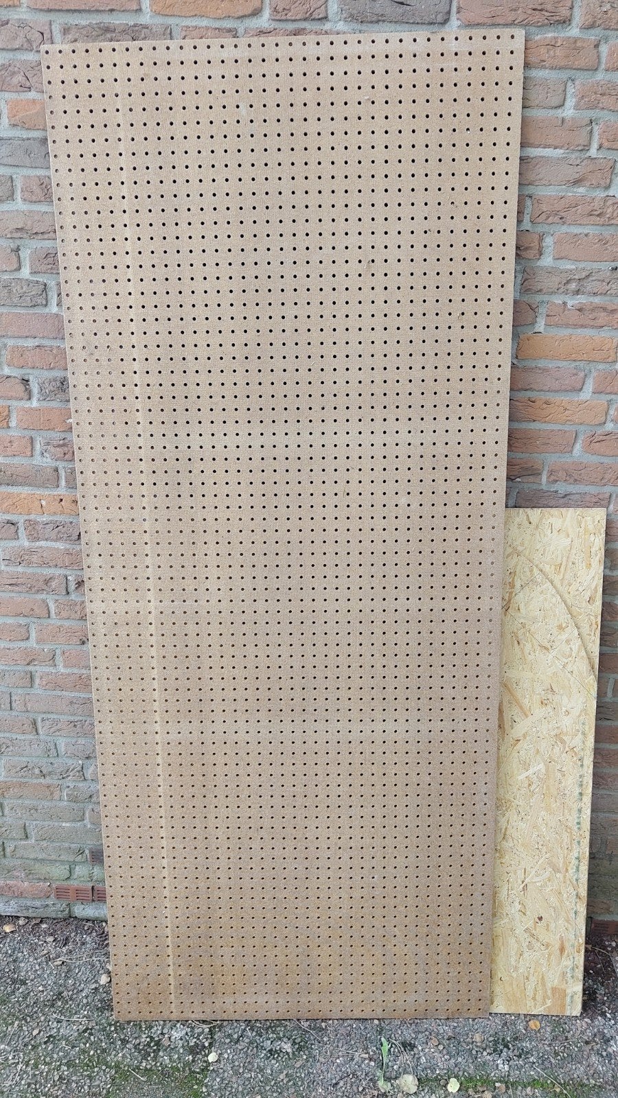 Hardboard Geperforeerd 212x90x0,7cm, Ophalen, Zo goed als nieuw, Overige materialen, Minder dan 20 mm