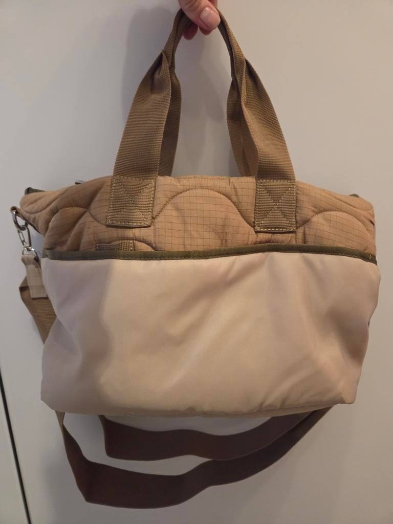 Marc O'Polo x Chevignon Schoudertas - Beige/Bruin, Ophalen of Verzenden, Zo goed als nieuw, Beige, Schoudertasje
