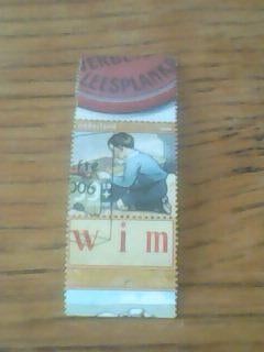 gestempelde zegel nederland no 2418a  met tab, Postzegels en Munten, Postzegels | Nederland, Verzenden, Gestempeld