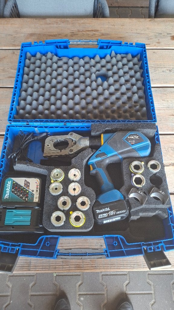 Klauke EK60 UNV CFM 18v kabelschoen perstang, ., Ophalen of Verzenden, Zo goed als nieuw, .