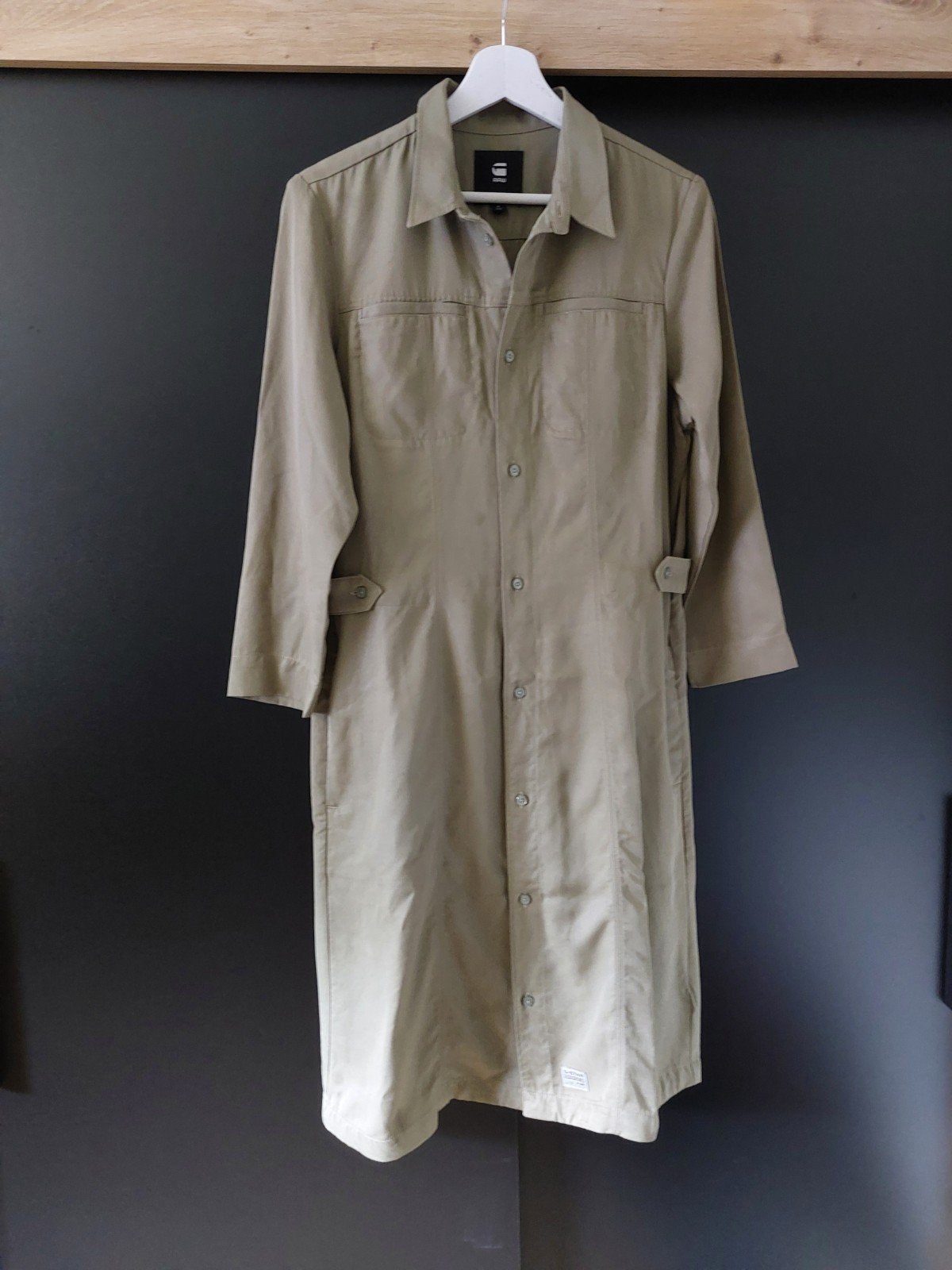 G-Star RAW khaki jurk mt.M, Maat 38/40 (M), Ophalen of Verzenden, G-STAR RAW, Zo goed als nieuw