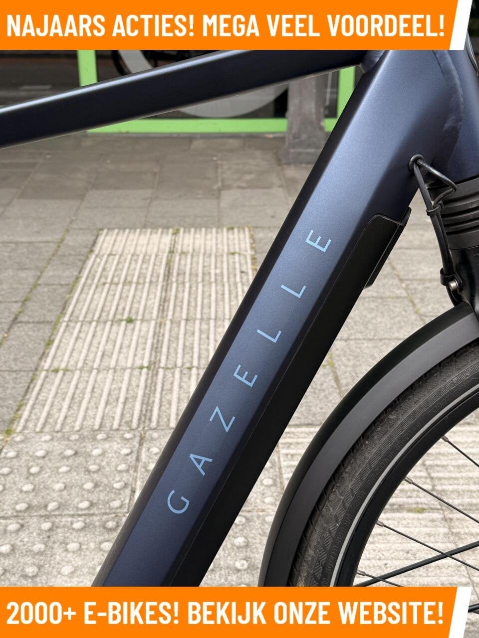 Gazelle Chamonix C5 Elektrische fiets met SHIMANO motor MRA!, Fietsen en Brommers, 55 tot 59 cm, Zo goed als nieuw, 50 km per accu of meer