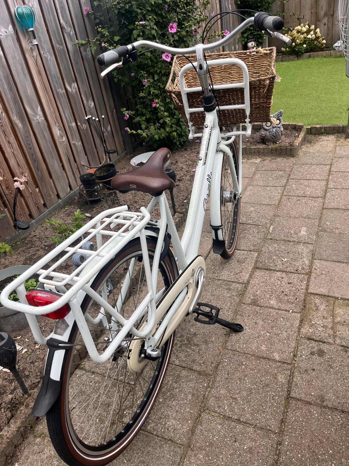 Gazelle Damesfiets met Mand - Zo goed als nieuw, Ophalen, 53 tot 56 cm, Versnellingen, Zo goed als nieuw